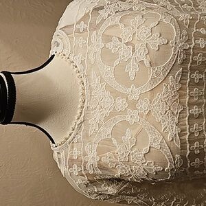 Lovely lacy dress from Sundance catalog. NWOT...XL